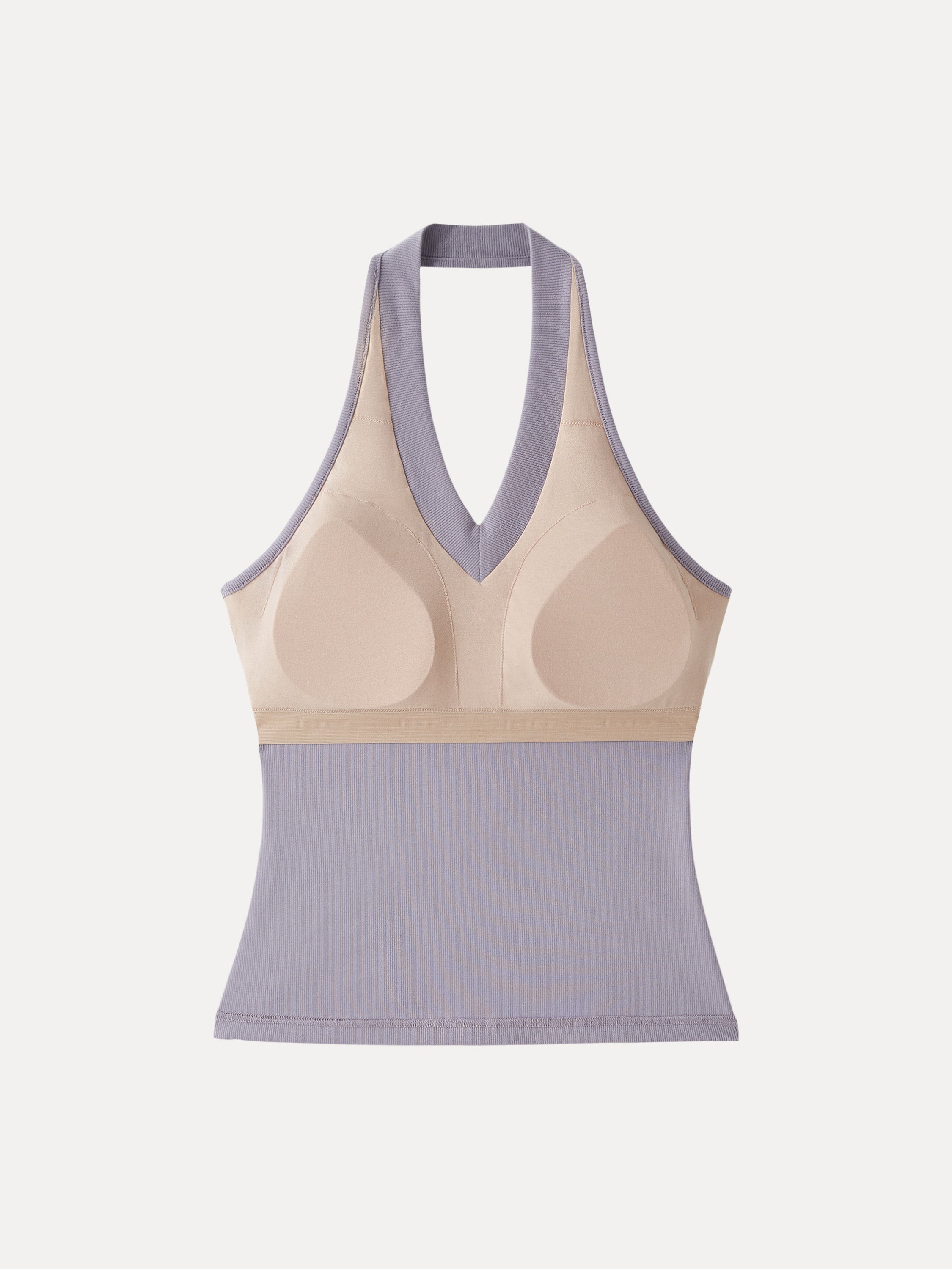 OGLmove Plantive Halter Neck Open Back Bra Tank