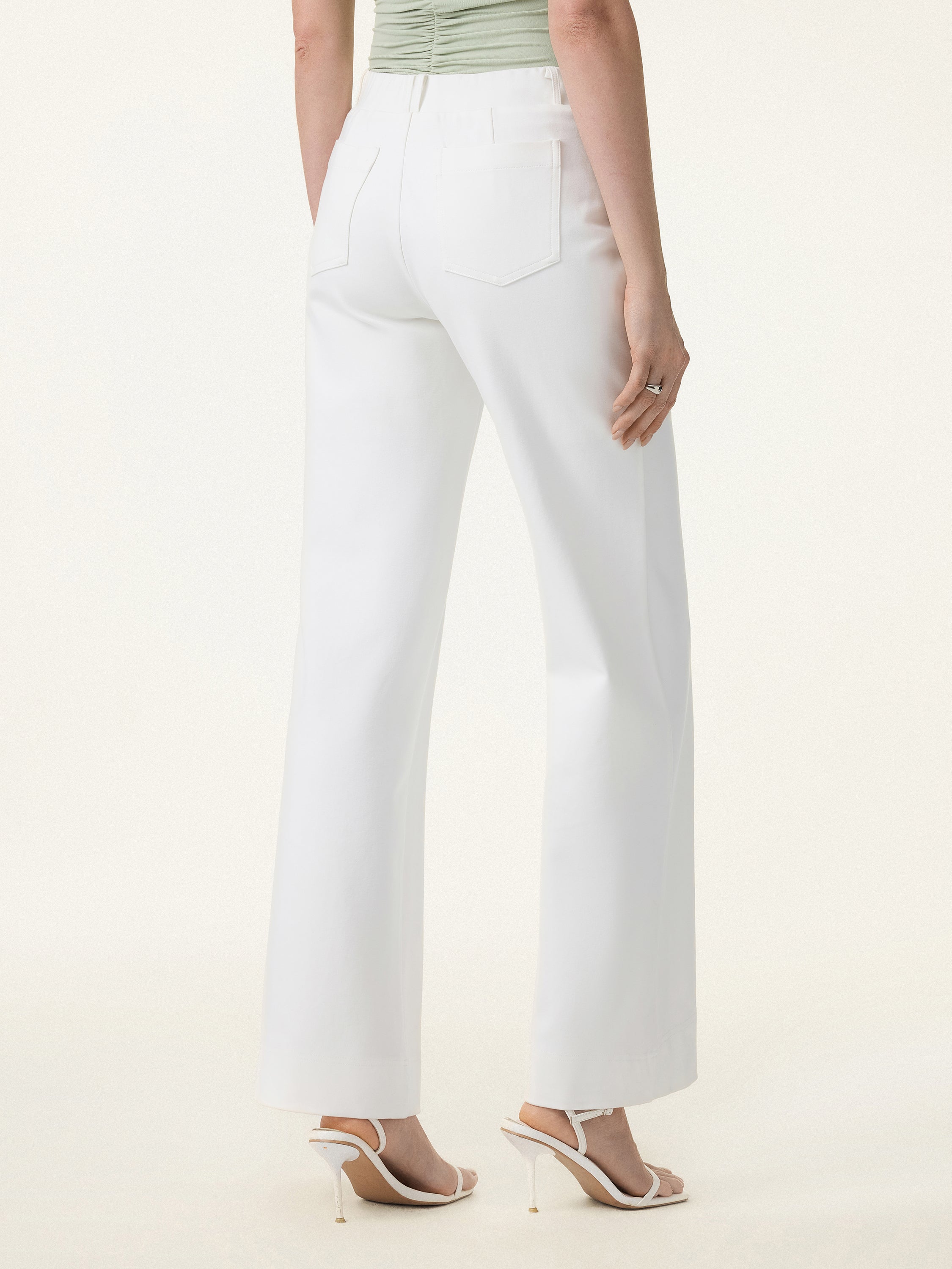 OGLmove Halter Neck Bra Top and Wide Leg Pants Set
