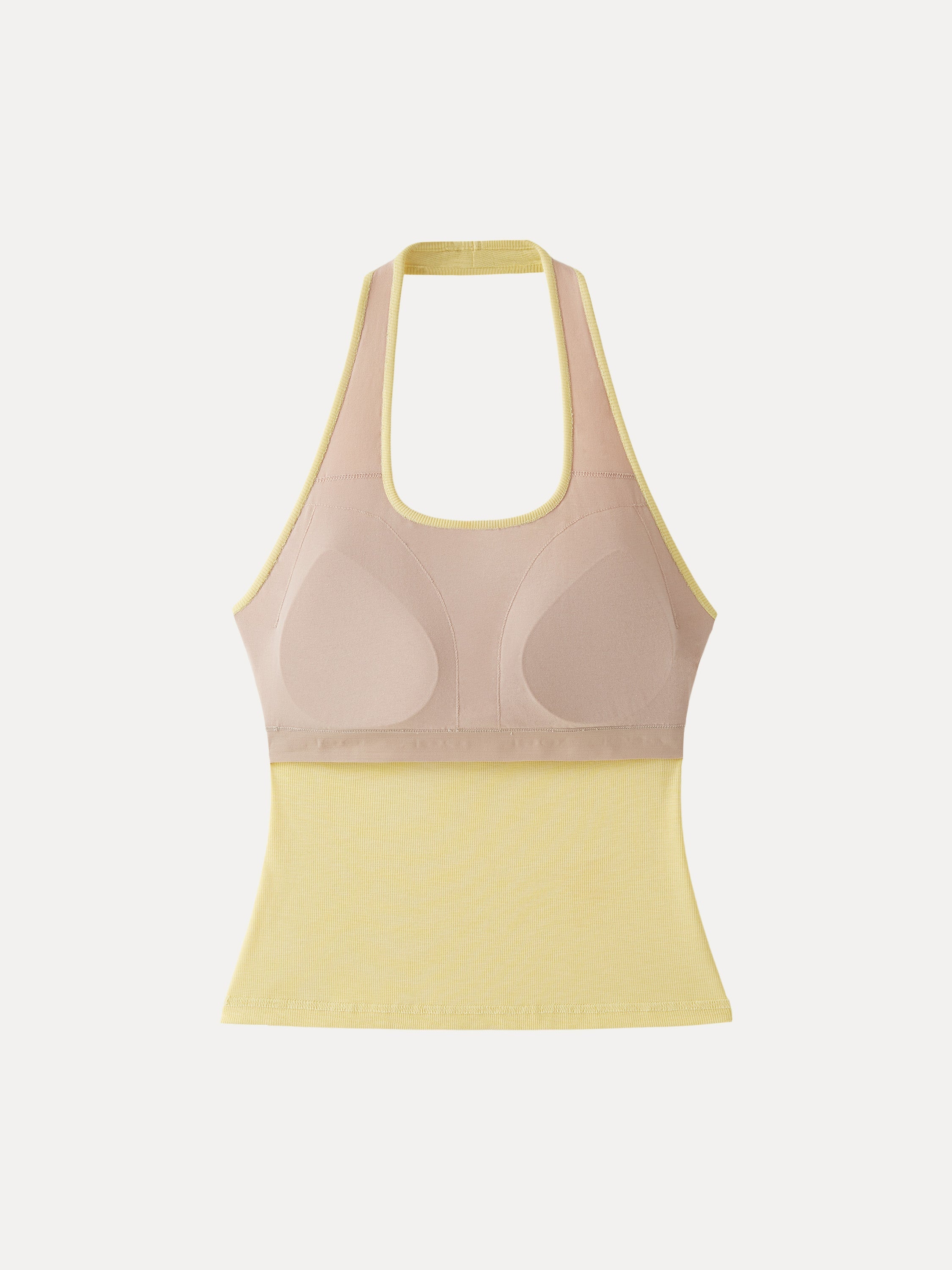 OGLmove Women's Cotton Square Halter Neck Bra Tank