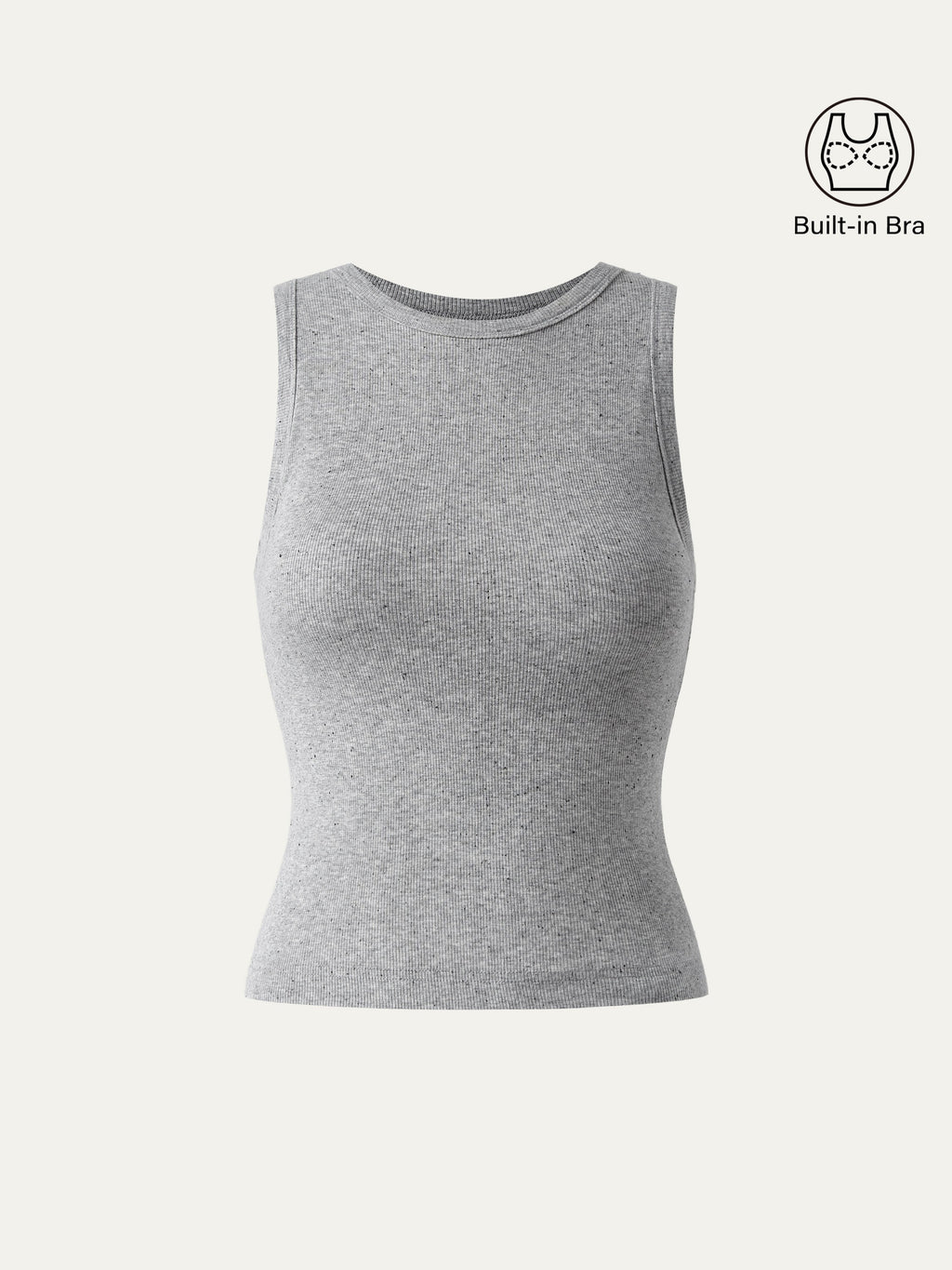 OGLmove Crewneck Cotton Airy Bra Tank