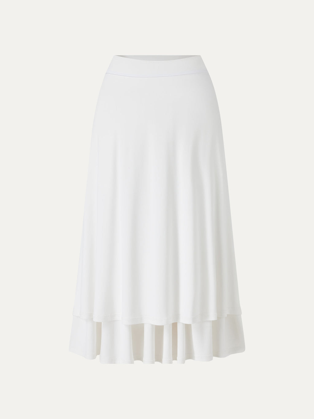 OGLmove SkinKiss Mid Rise Gathered Midi Skirt with Pockets