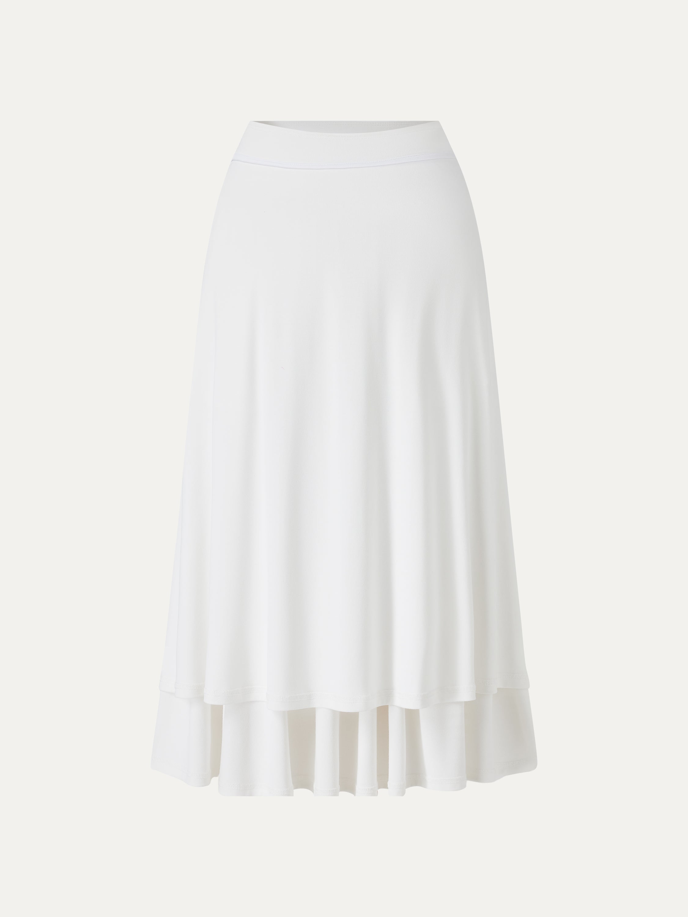 OGLmove SkinKiss Mid Rise Gathered Midi Skirt with Pockets