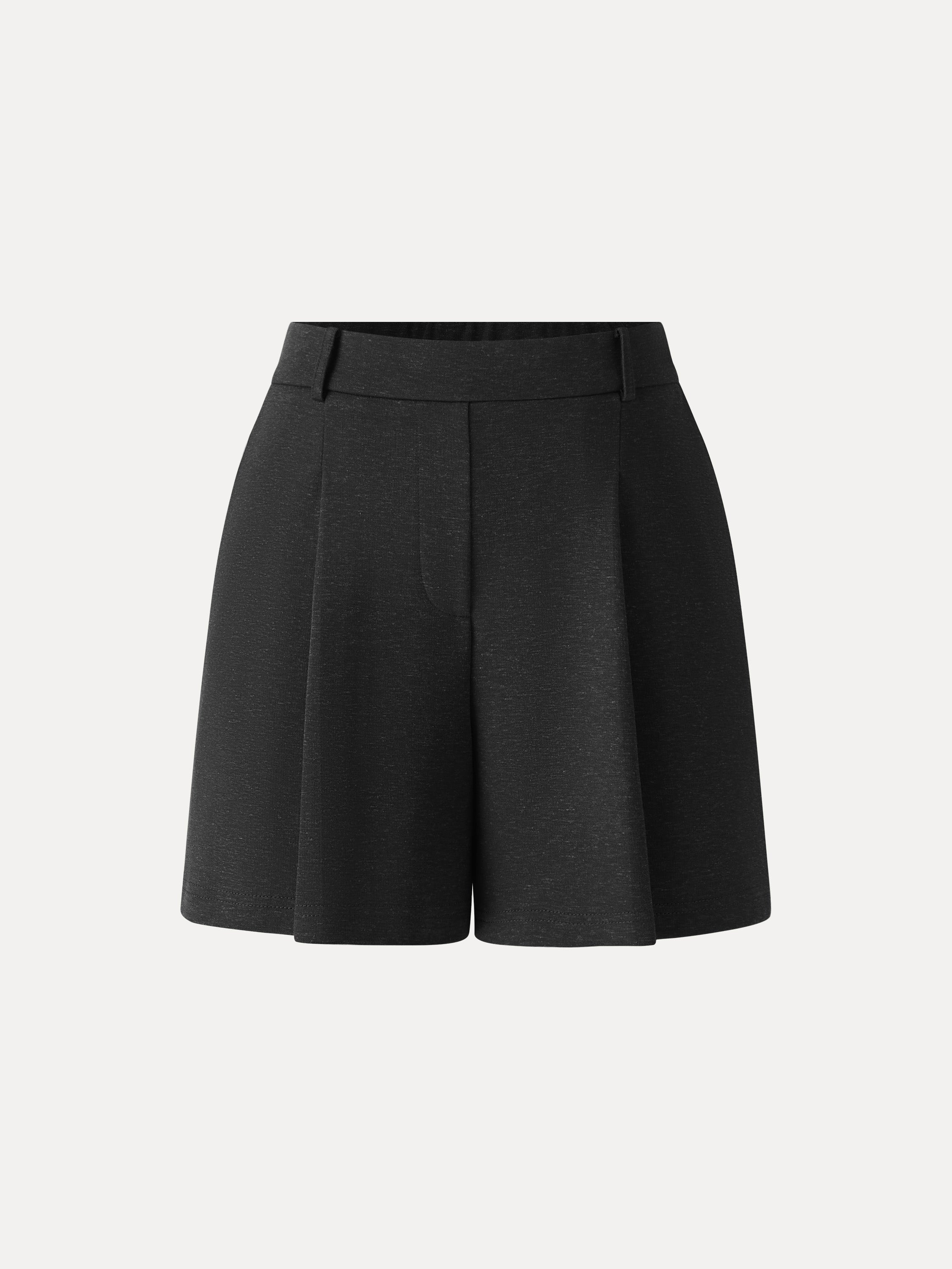 OGLmove Cotton-Linen Blend Tailored Shorts
