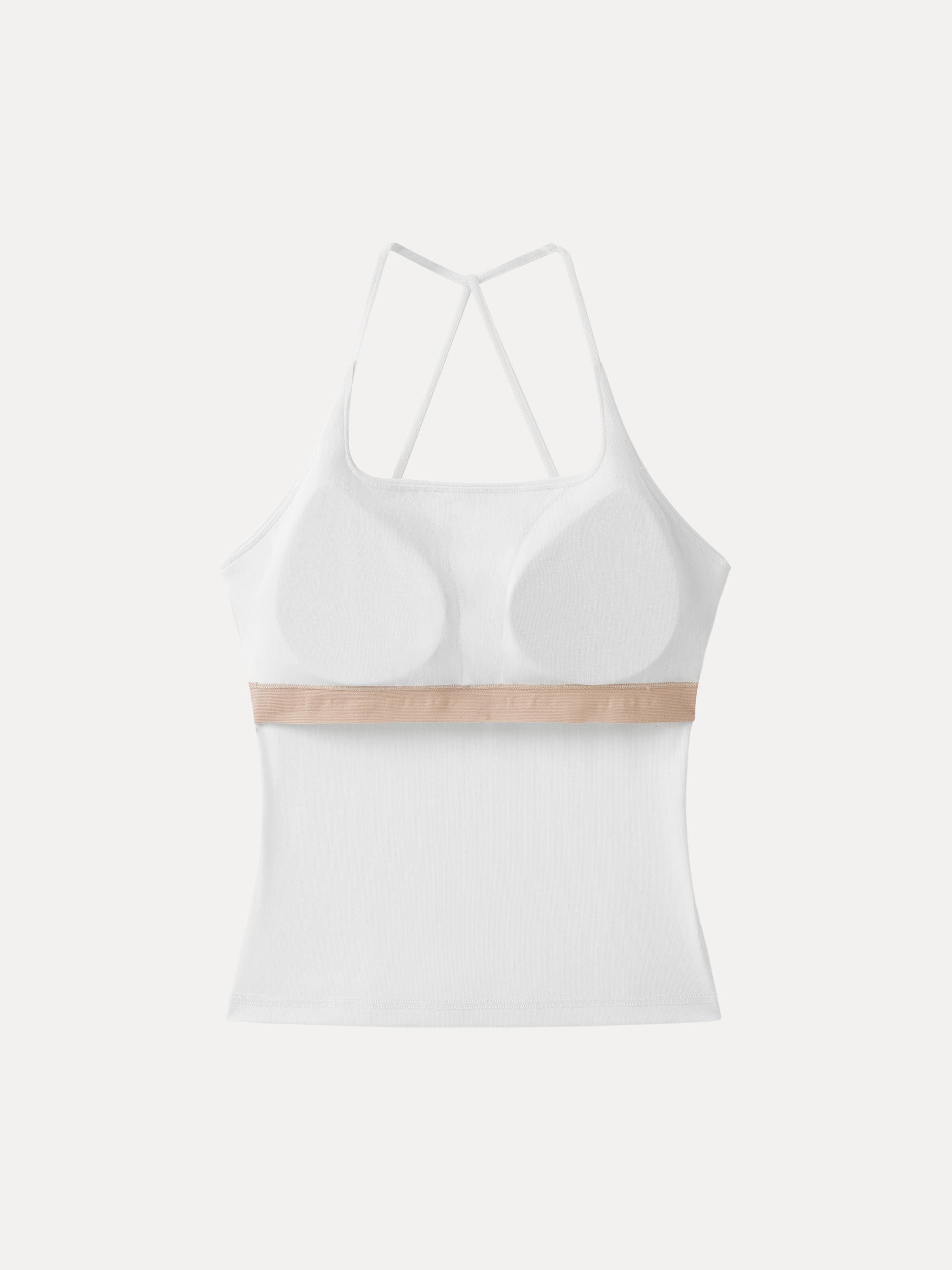 OGLmove Women's Square Neck Spaghetti Bra Tank