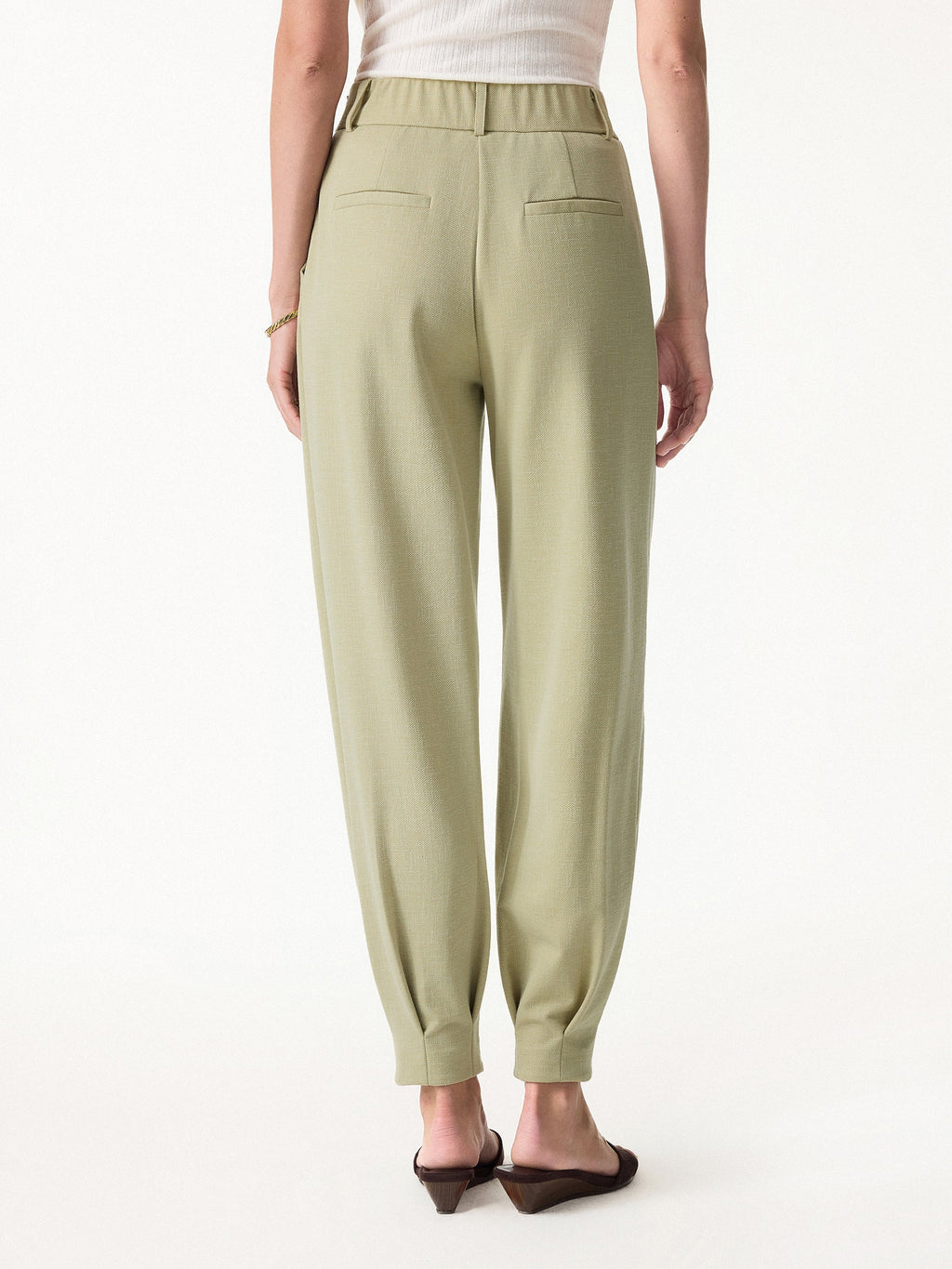 OGLmove Stretch Linen-Like Wrinkle-Resistant Tapered Pant