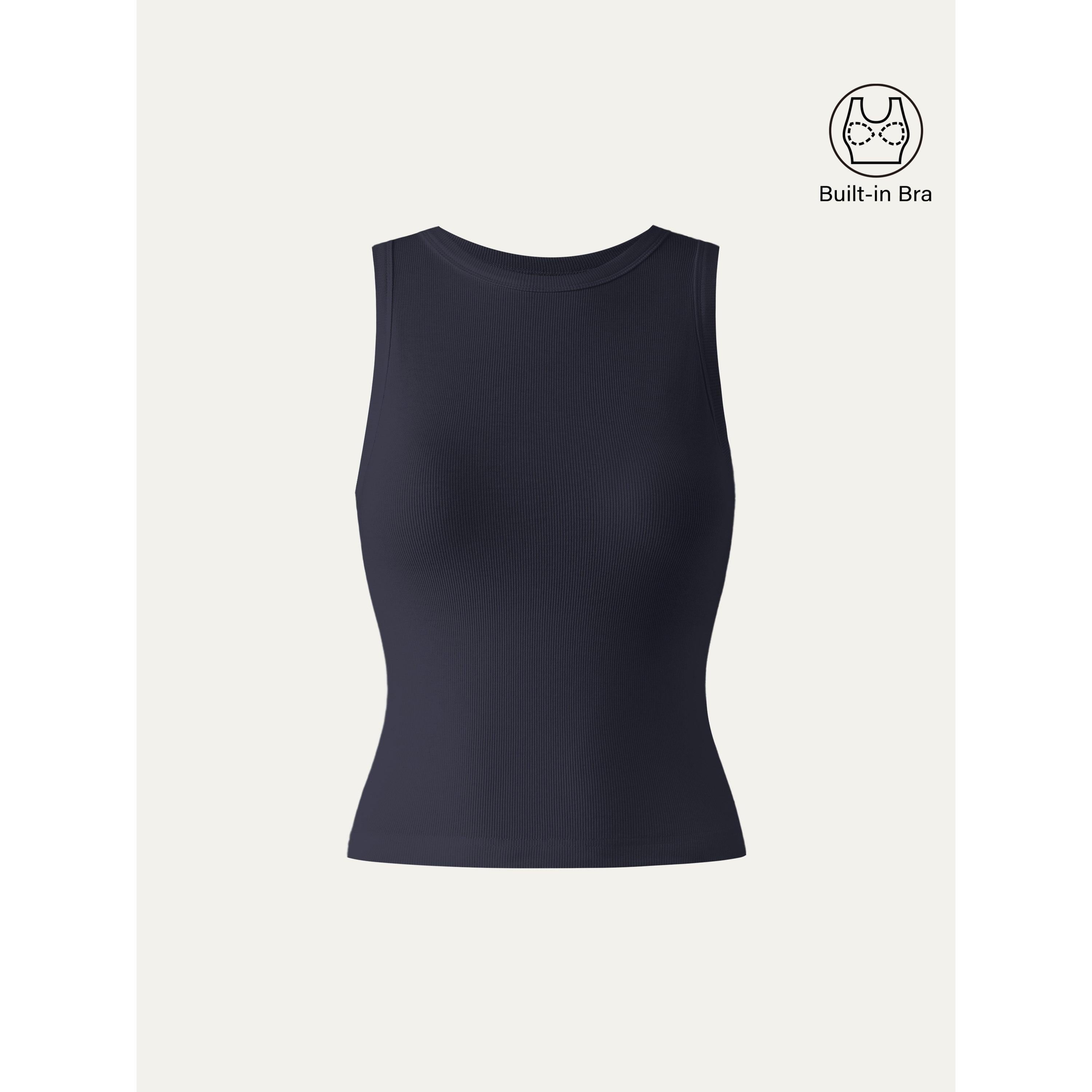 OGLmove Crewneck Cotton Airy Bra Tank