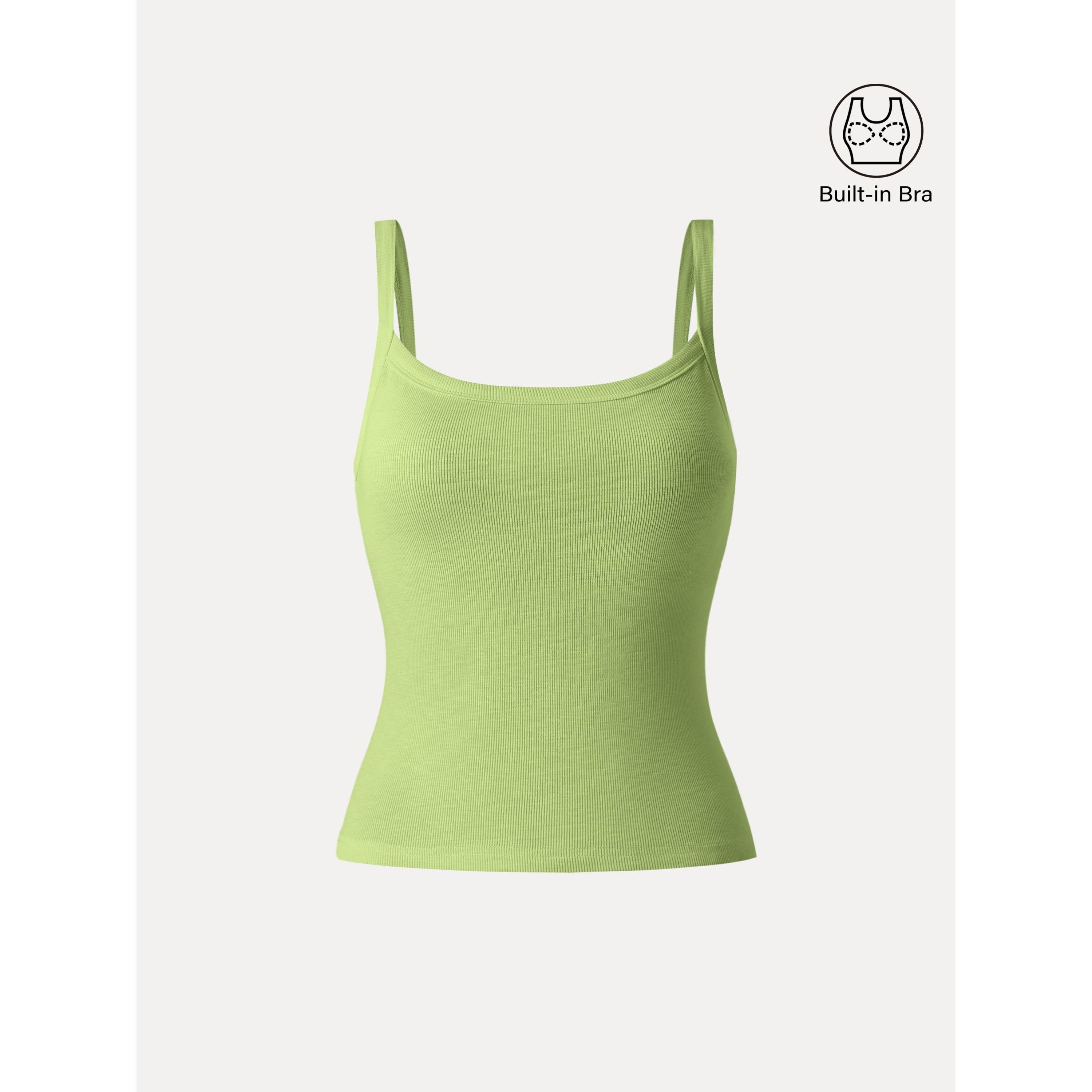 OGLmove Women's Cotton Low Back Airy Bra Tank