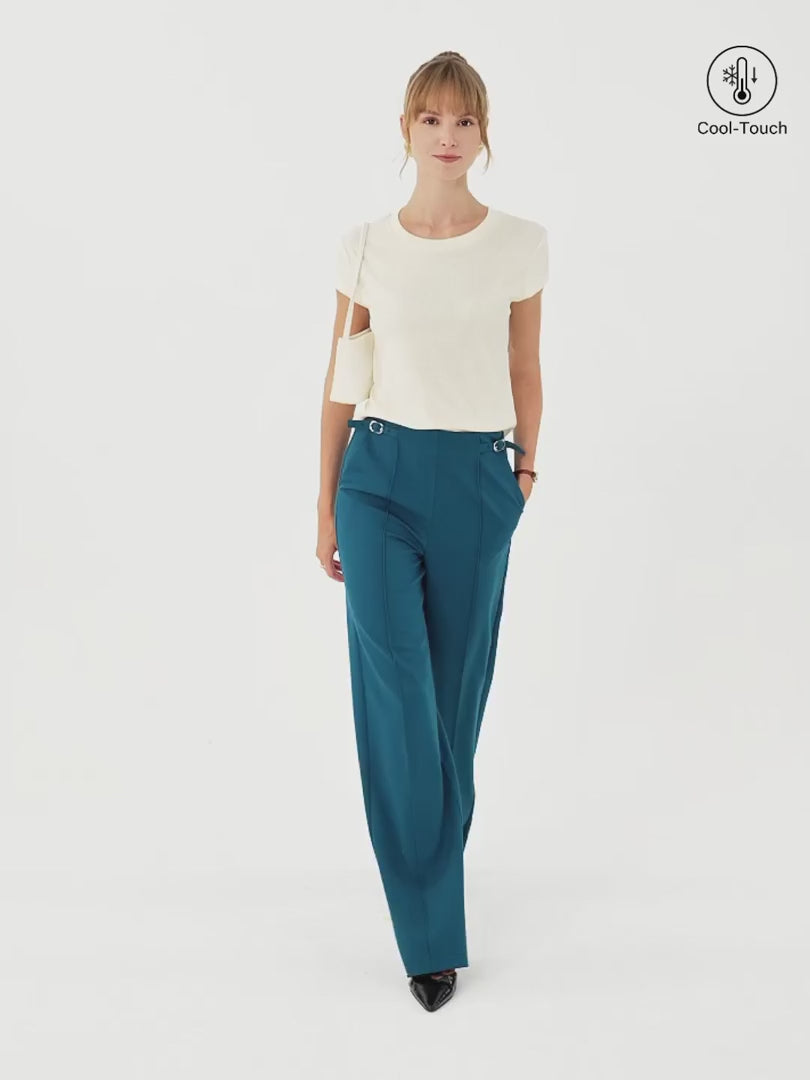 OGLmove Cotton-Linen Blend Cooling Essential Summer Tee