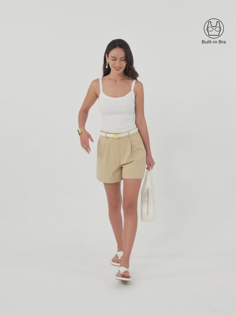 OGLmove Women's Cotton Low Back Airy Bra Tank