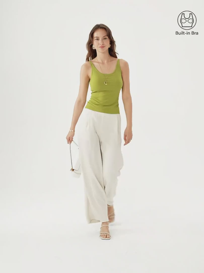 OGLmove Women's Scoop Neck Bra Top