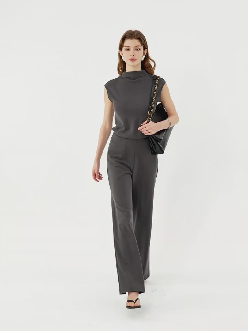 OGLmove Travel-Friendly Easy-to-Take-Off Jumpsuit