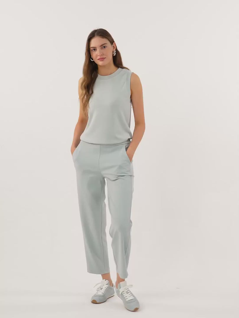 OGLmove Mid Rise Pull-on Tapered Pant with Pockets