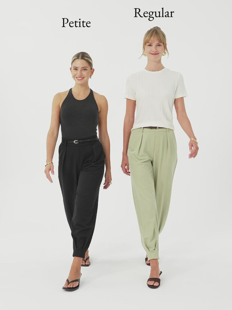 OGLmove Stretch Linen-Like Wrinkle-Resistant Tapered Pant